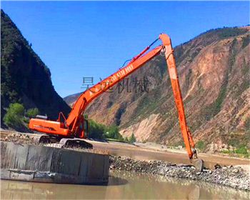 成都加長(zhǎng)臂挖機(jī)租賃